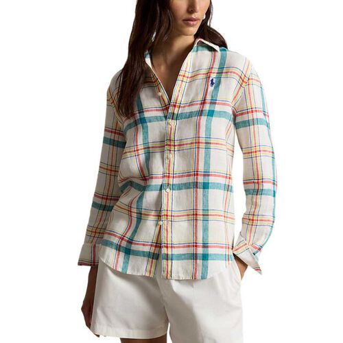 Polo Ralph Lauren Classic Fit Plaid Linen Shirt
